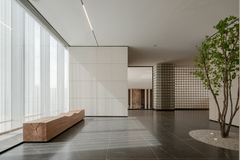 山岳潜形·拾光年 | 融入自然的东方美学空间设计-45