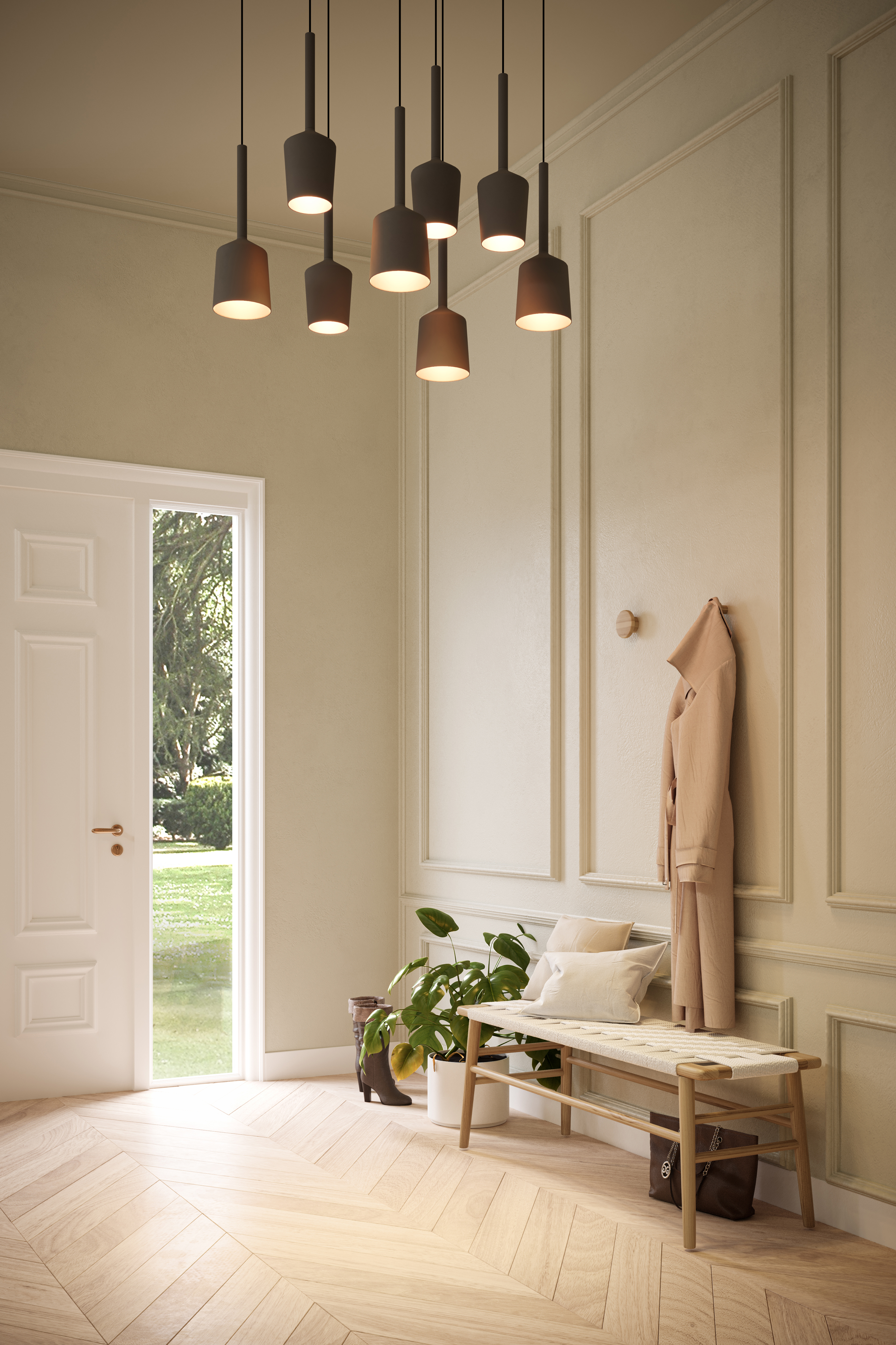 Tulip Bloom Suspended | Tulip | Architectural lighting | Modular Lighting Instruments-1