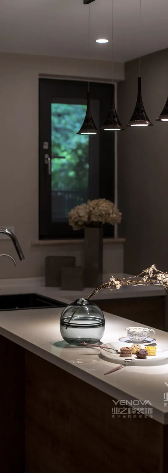 仁和春天国际花园现代风家居设计丨业之峰-3