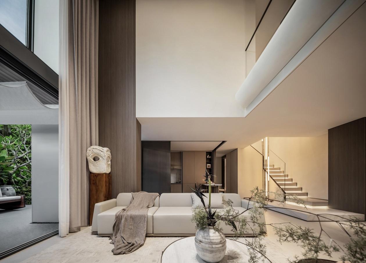 万宁万华·万岭麓湾下叠别墅样板间丨中国万宁丨深圳市盘石室内设计有限公司,万华室内设计中心-6