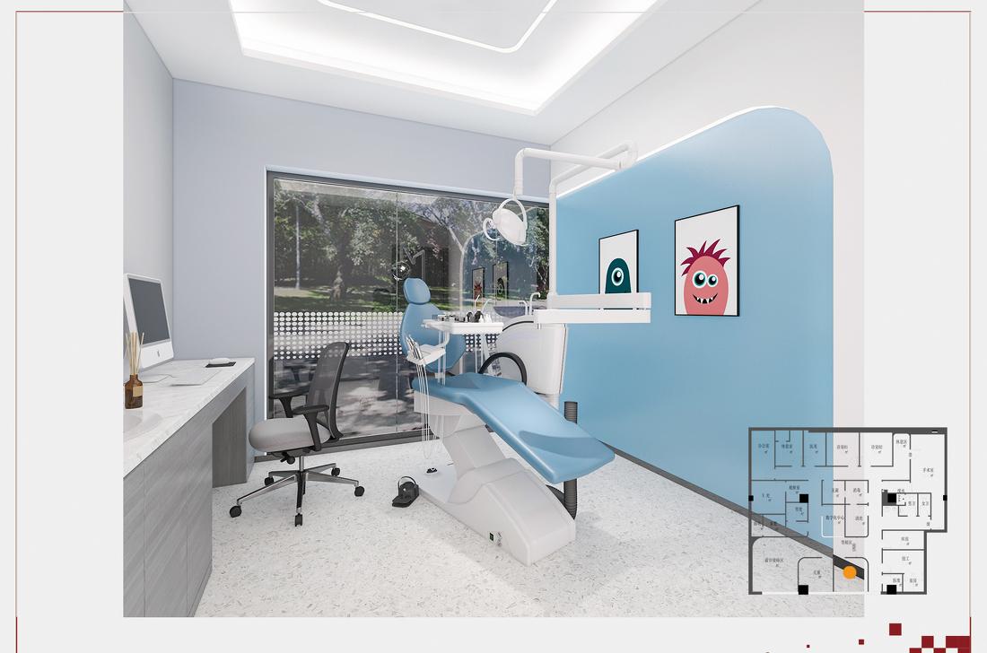 口腔诊所设计（牙科诊室设计）-3
