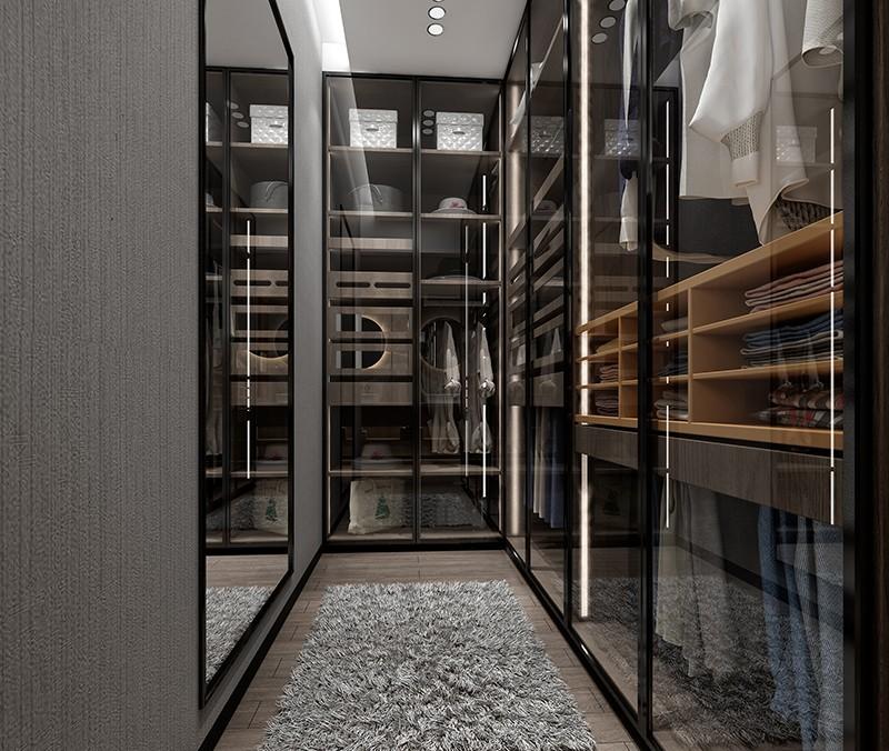 轻奢复式公寓，演绎现代色彩美学-15