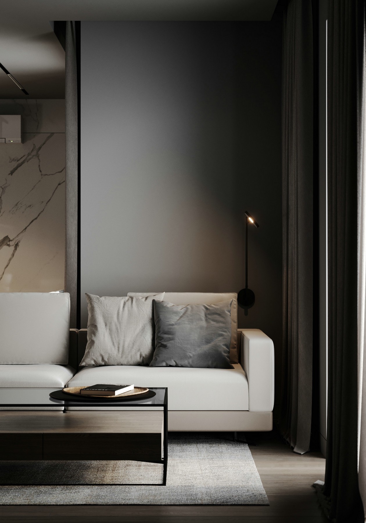 60㎡小空间公寓设计-3