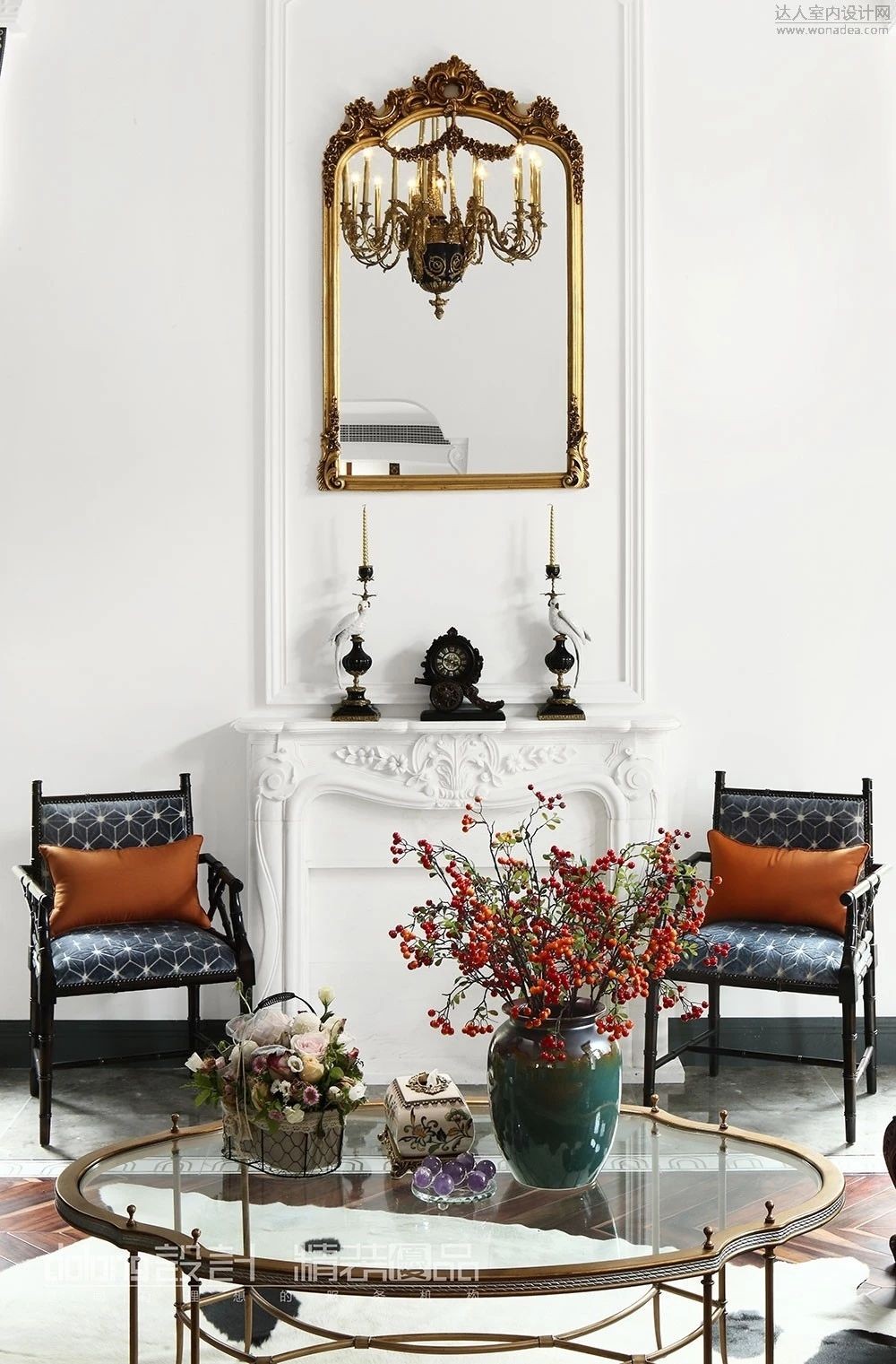 混搭风格独栋别墅设计 | 优雅知性女业主的梦想家园-3