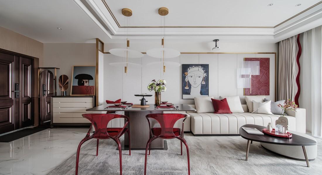 翡翠天骄温馨轻奢家居设计-2