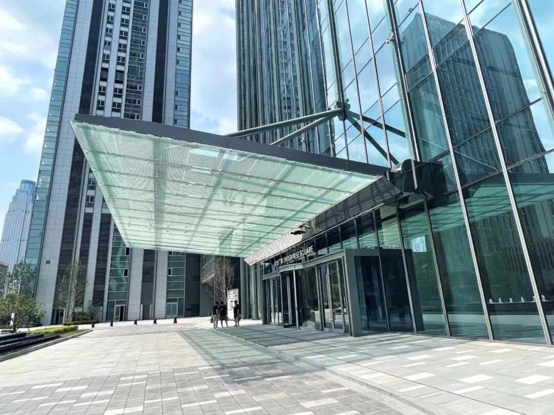 动态|天津嘉里中心二期项目“企业广场”办公楼已竣工-4