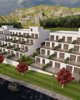Residential Harmony | Modern Terraced Housing Complex