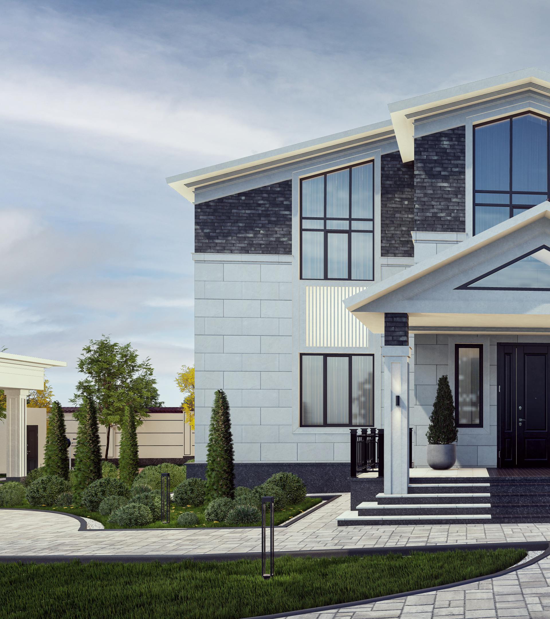 Фасад мансардный-4