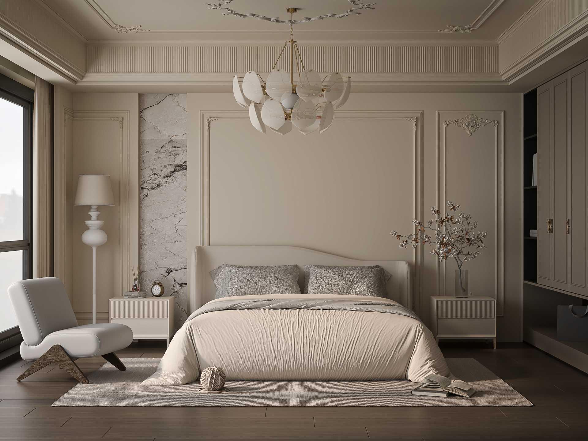 french style master beedroom-0