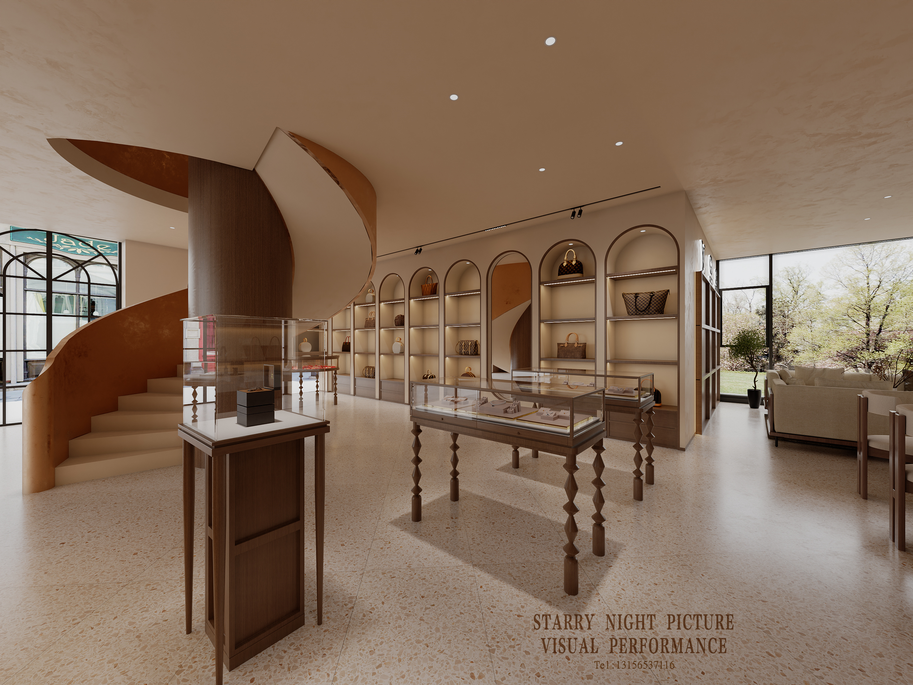 星夜设计--中古风奢侈品二手店-4