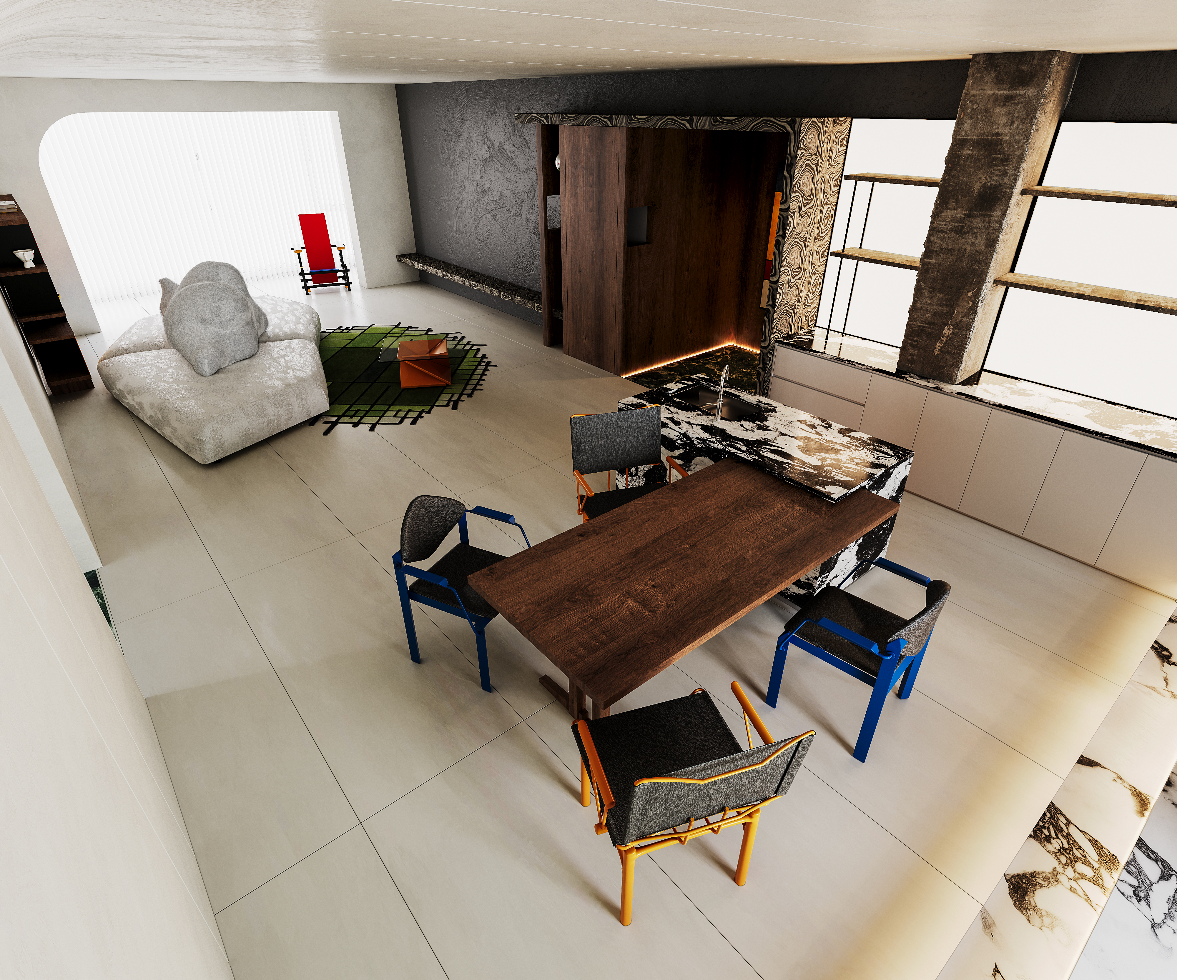 舍于 | 原创 点缀蒙德里安的故事-6