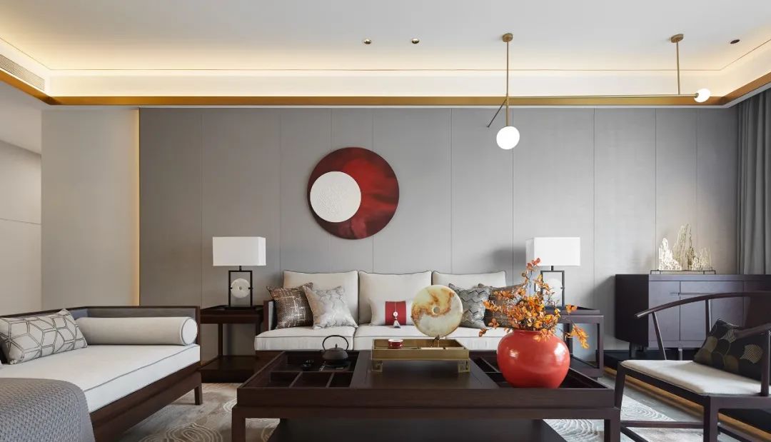 烟台万光·中华城样板间 | 融合之美,日月交替的宁静空间-11