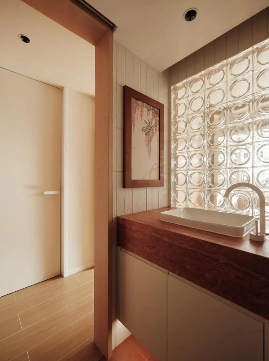 135㎡木色暖调松弛家私宅设计丨中国重庆丨苑邸设计-29