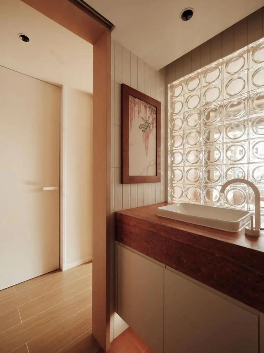 135㎡木色暖调松弛家私宅设计丨中国重庆丨苑邸设计-29