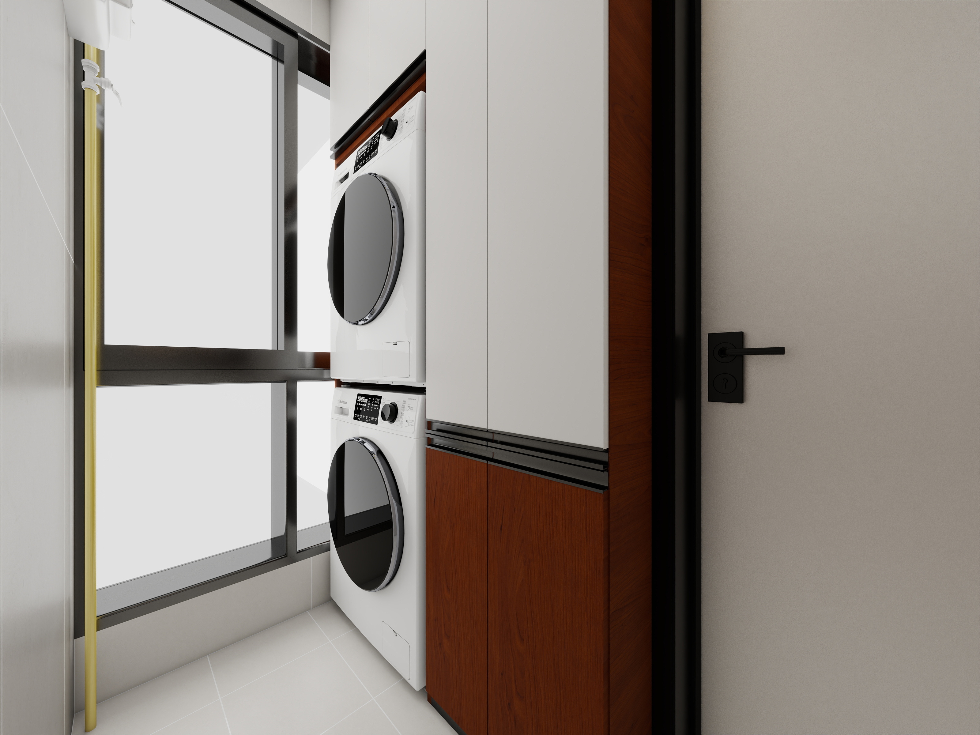 四川成都金域华府（100平方中古风三居室）-55