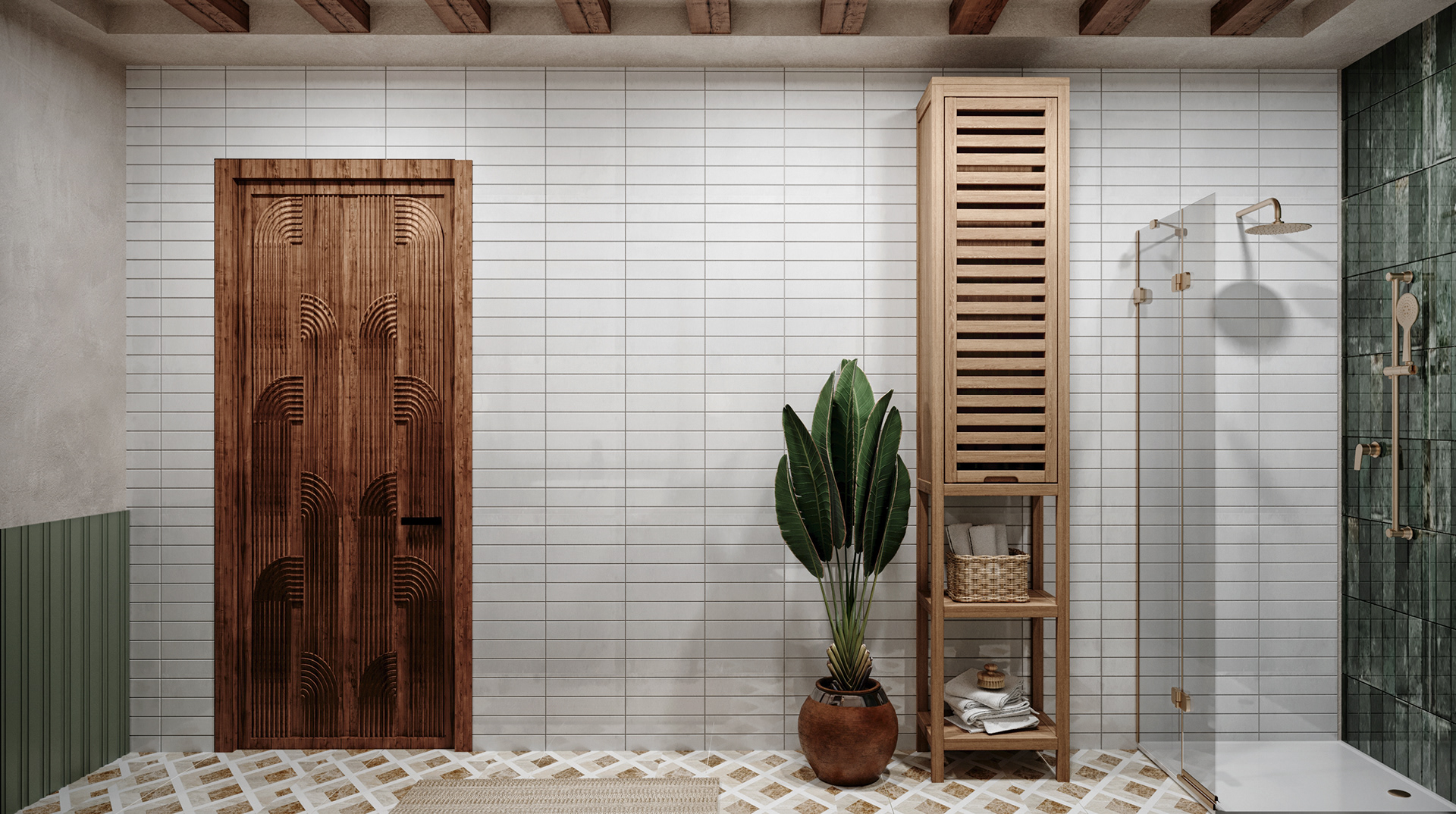 乡村酒店房间设计丨RENDERZONE-15