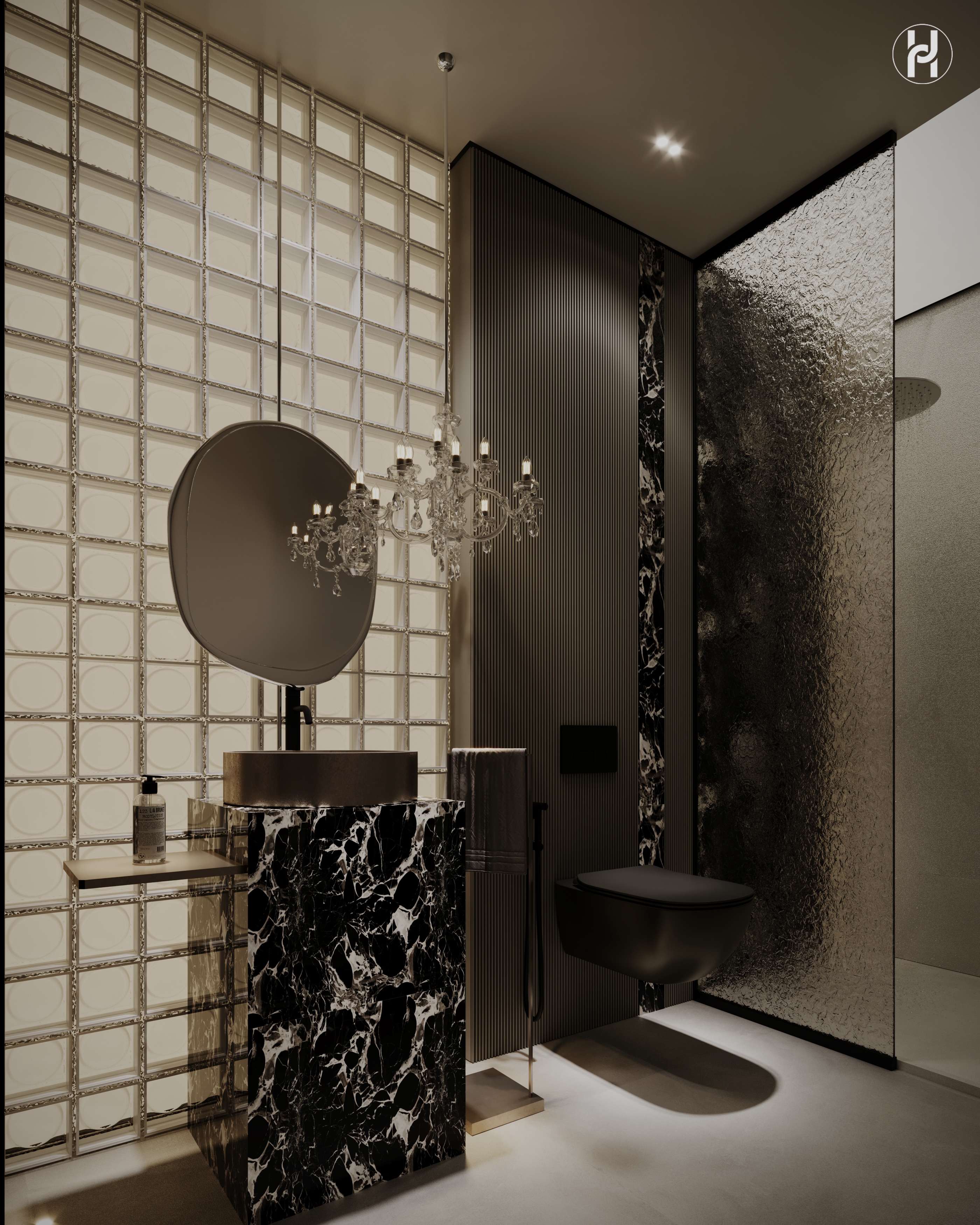 埃及客用卫生间丨埃及开罗丨Marwah Khaled,Ahmed Hussein Designs-16