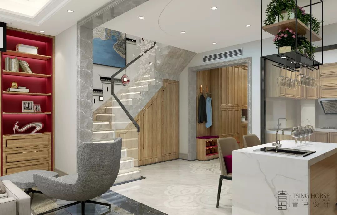 枫丹丽舍 | 新中式风格的家，融入中华传统文化元素-40