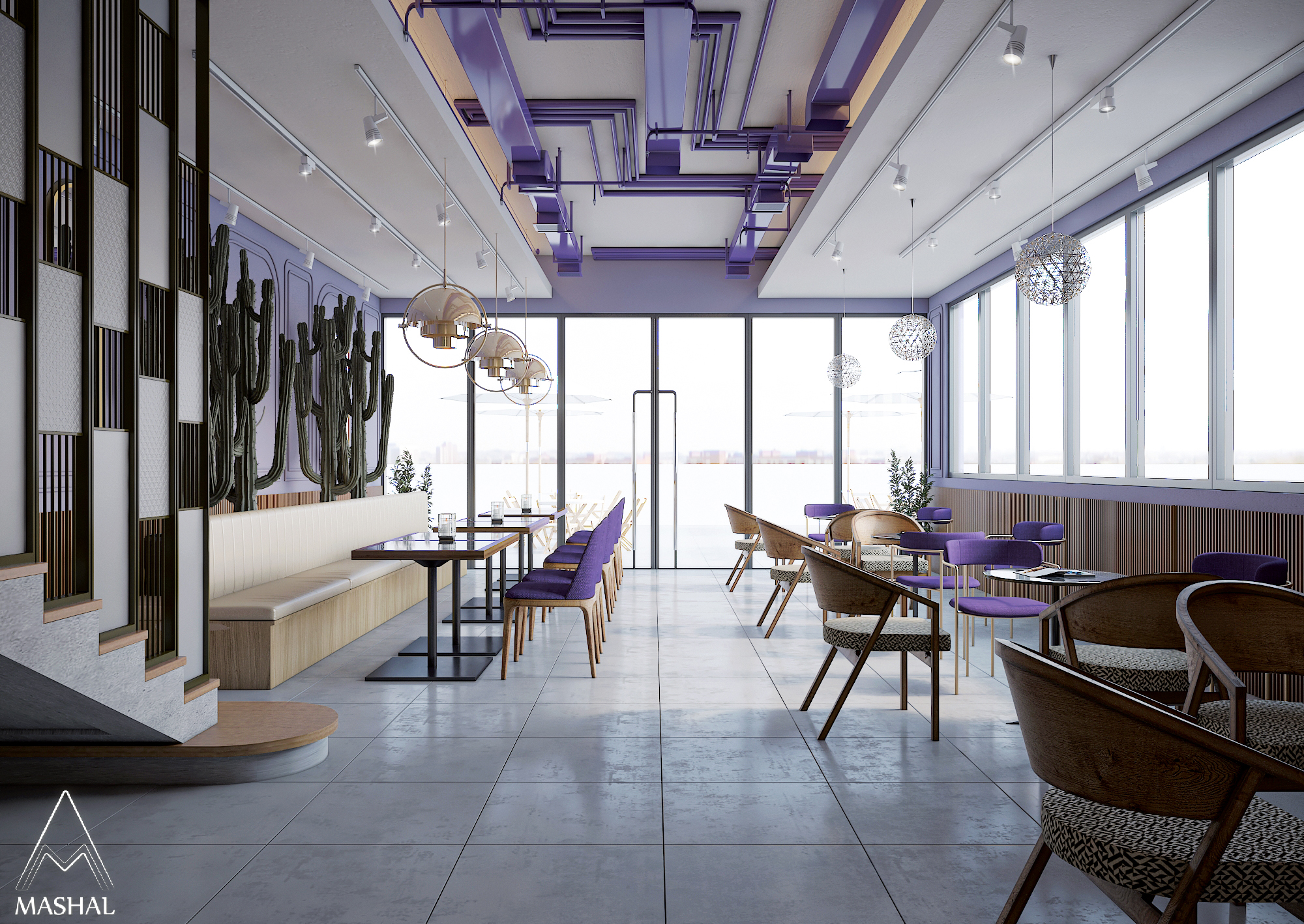 Coffee shop - Interior design-3