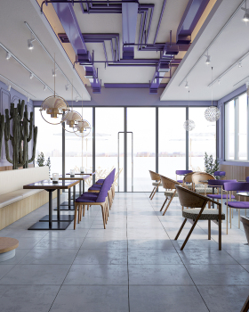 Coffee shop - Interior design