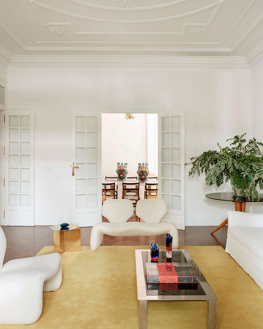 马德里时尚公寓丨西班牙马德里丨Estudio Morgan-11