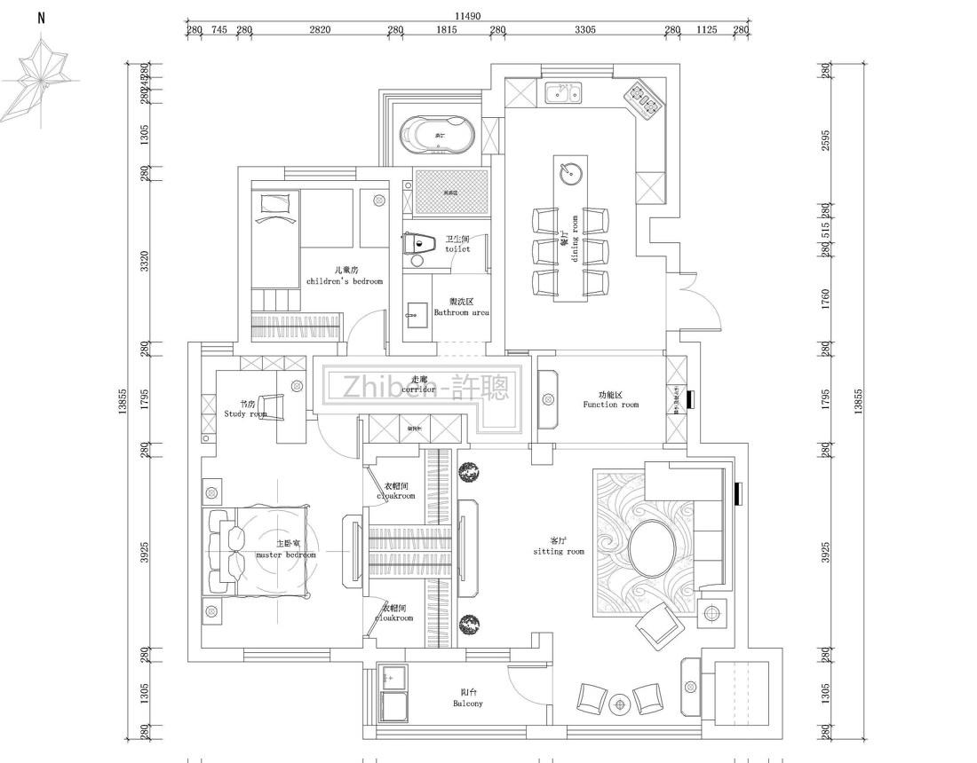 许聪丨平层丨野百合也能有春天-1