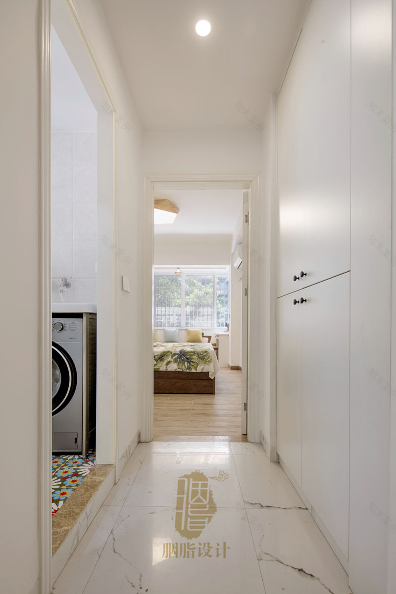 华南理工南秀村四口之家北欧风改造-47