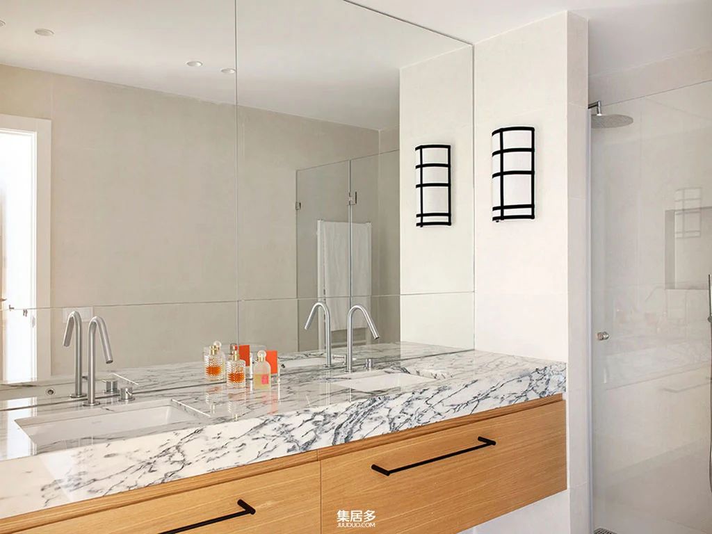 马德里郊区过时联排别墅的完美翻新-17