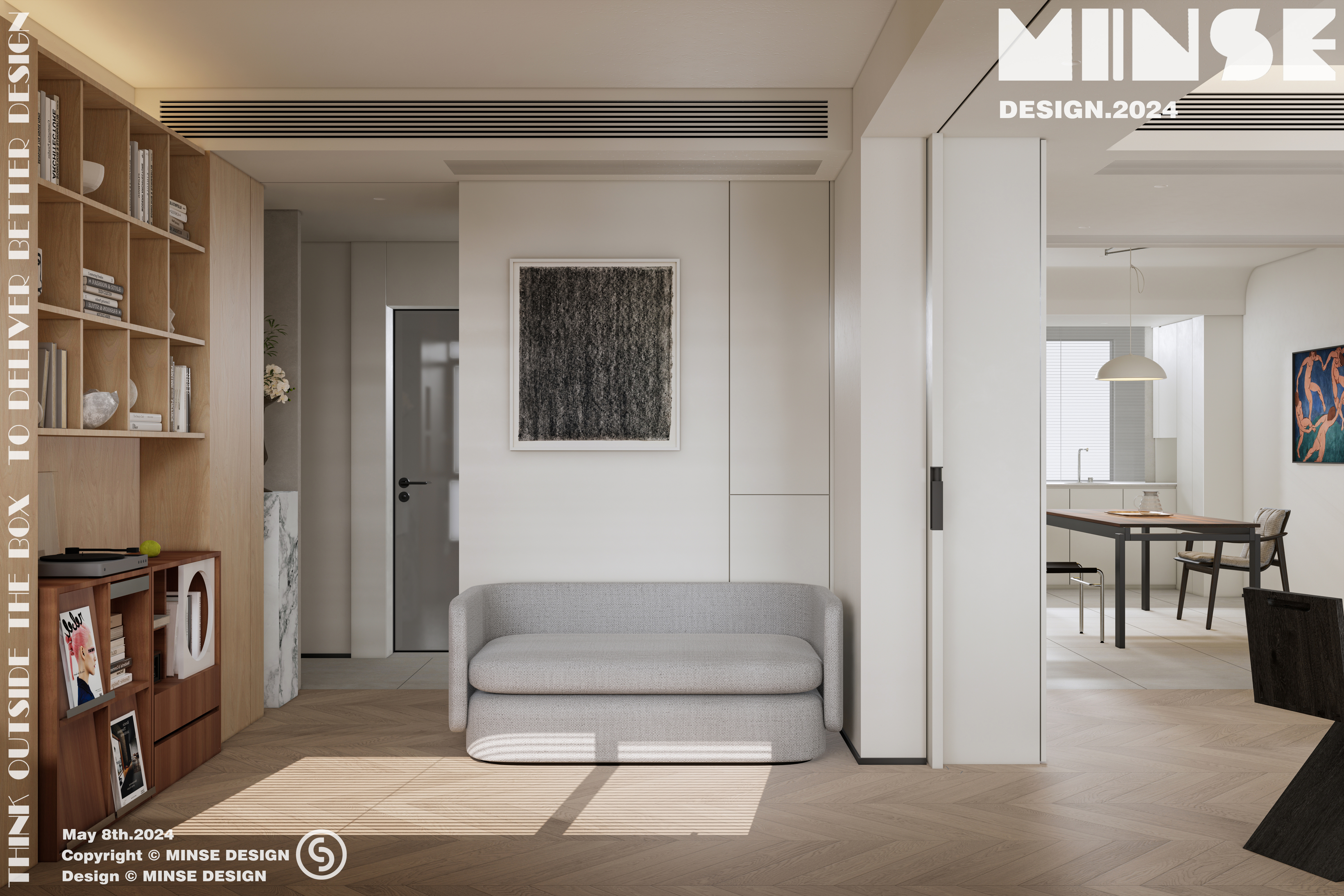 居住空间全案设计丨中国萍乡丨杭州民舍制作空间设计工作室-15