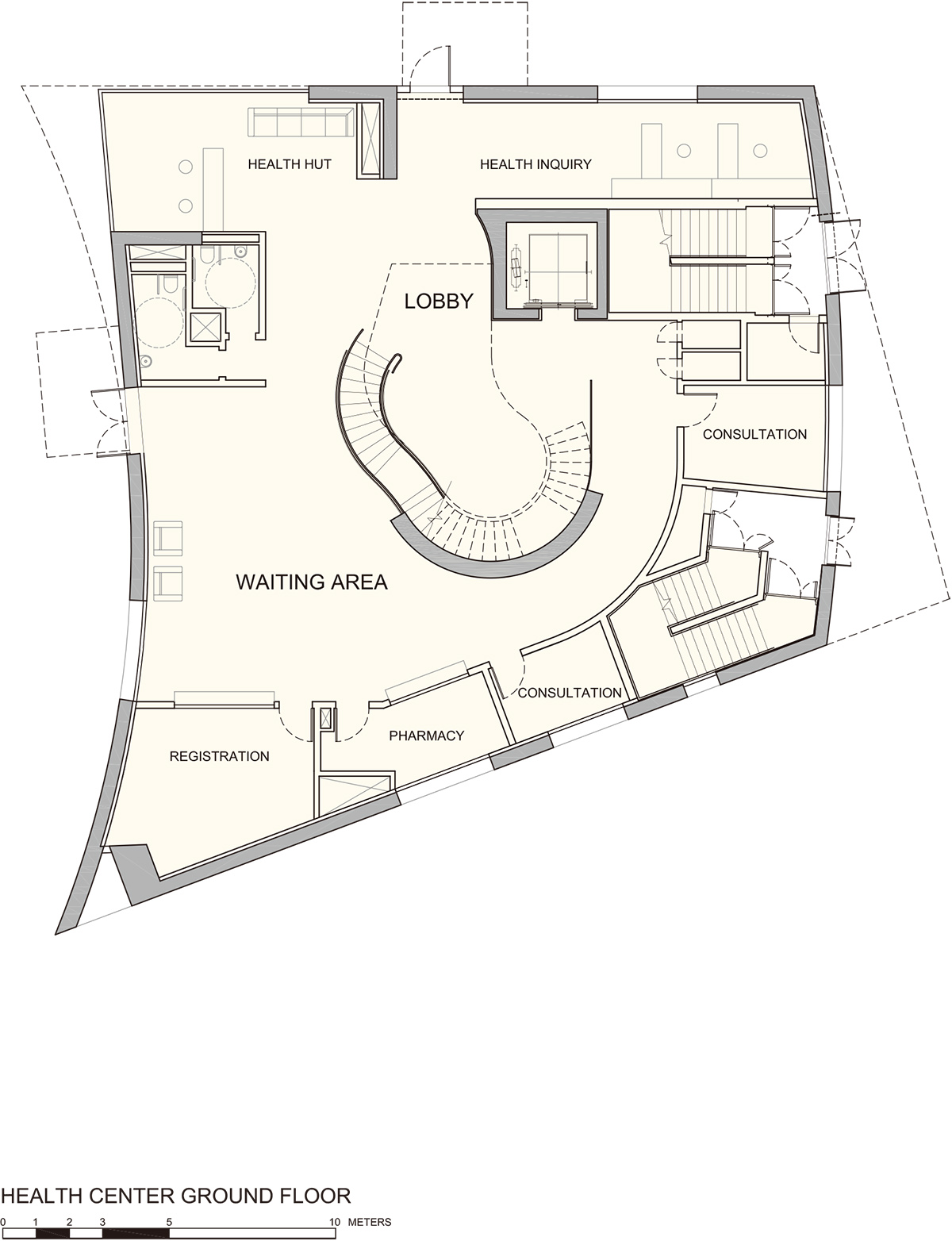 上海中粮南桥半岛文体中心与医疗服务站丨中国上海丨Steven Holl Architects-47