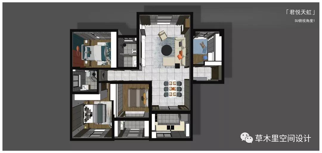 君悦天虹 | 现代简约之家,温馨生活的艺术-25