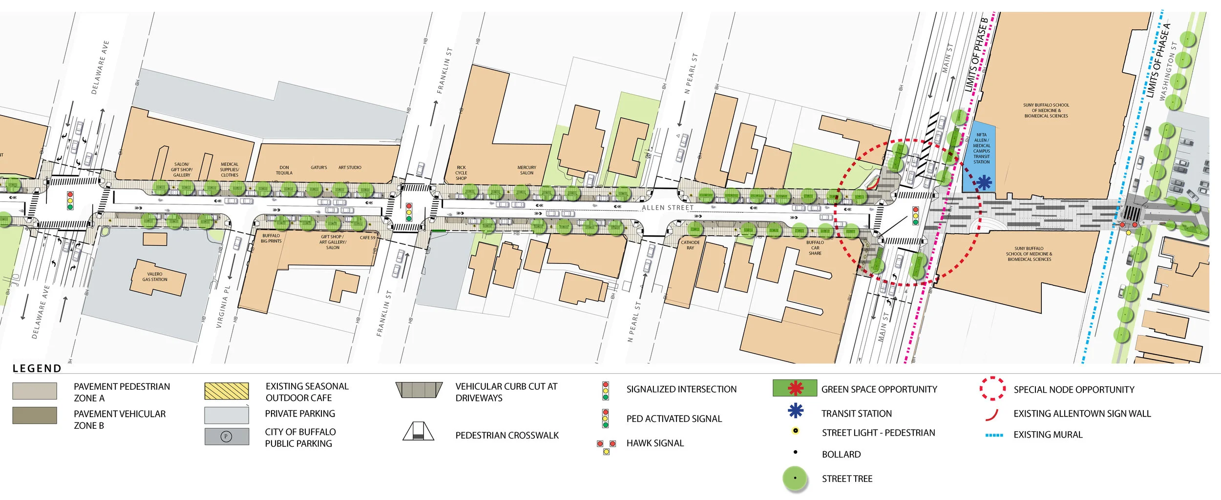 Allen Street Complete Streets Reconstruction — Halvorson | Tighe & Bond-8