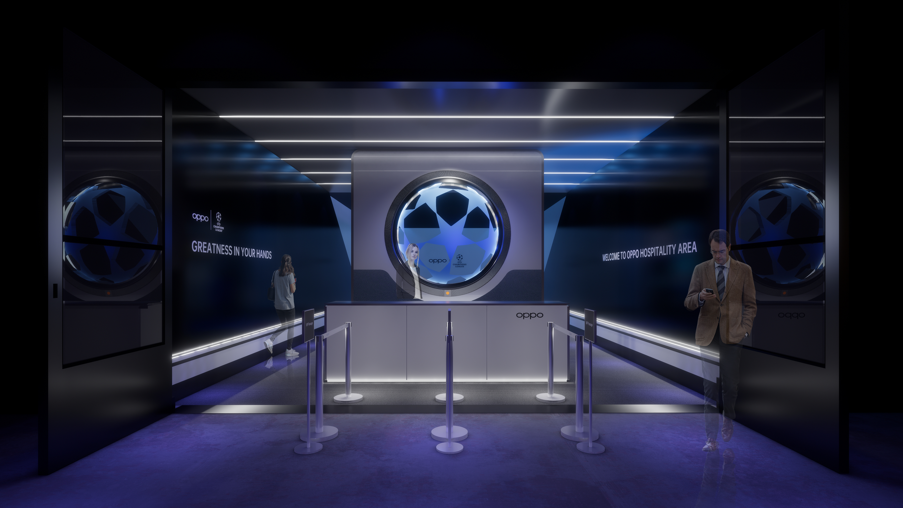 OPPO·欧冠款待区设计2025丨德国慕尼黑-16