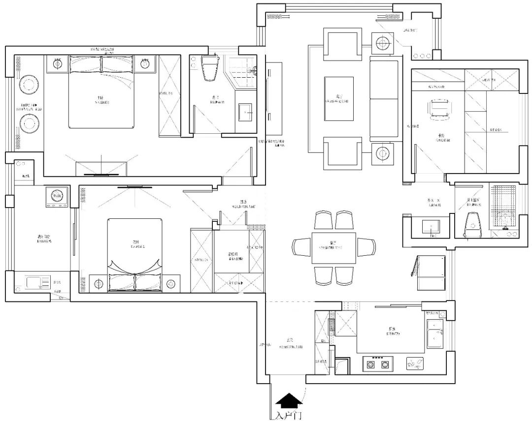 吾悦华府 | 自然小清新北欧风生活空间-22