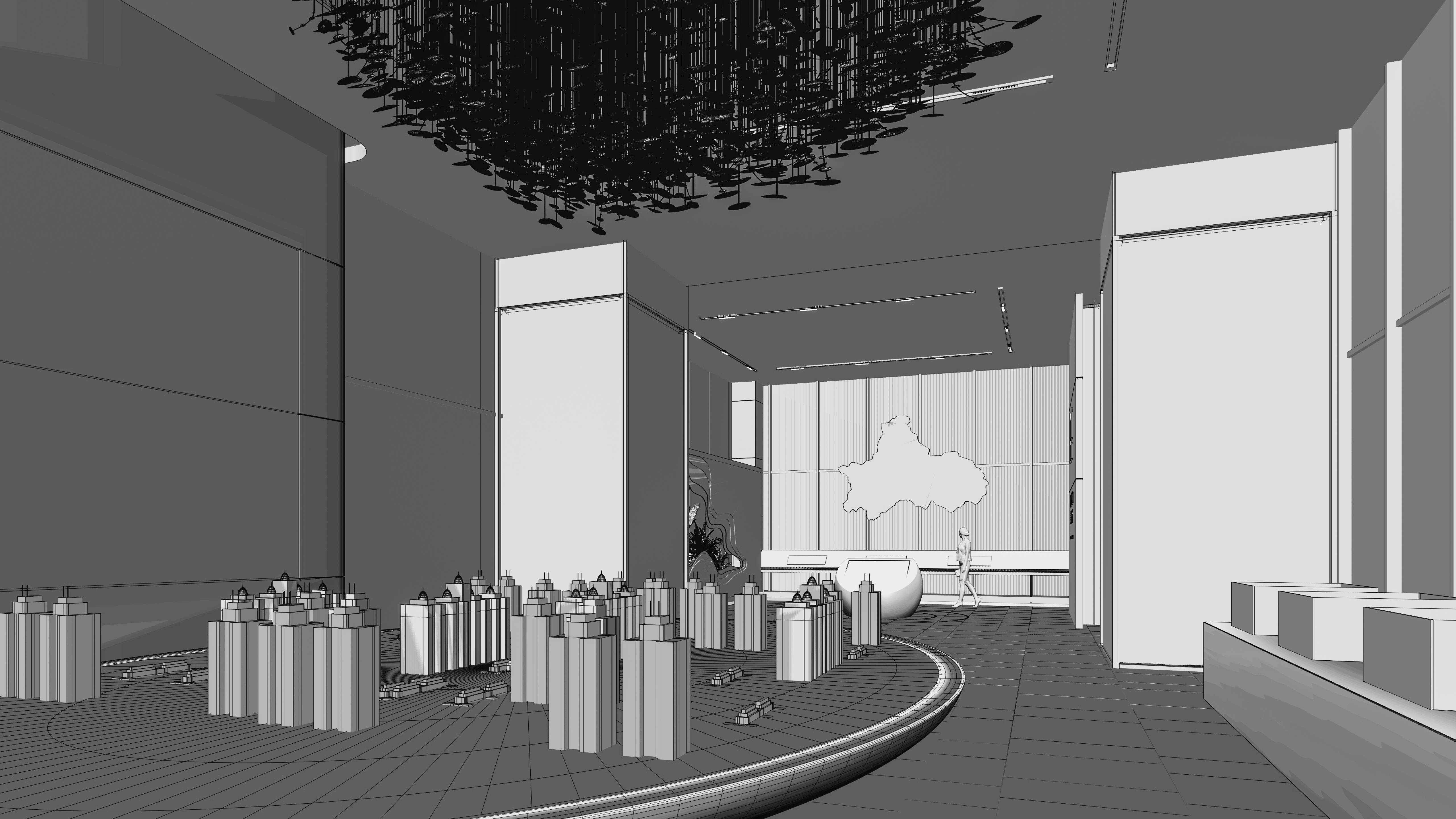 售楼部品牌墙-6