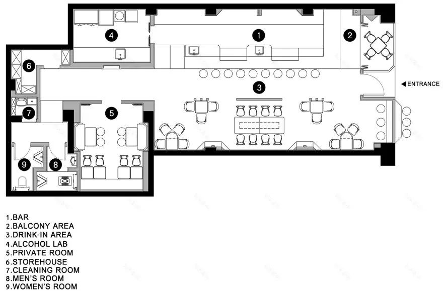 成都 La Beato 酒吧丨中国成都丨JIASHAN DESIGN DECORATE-50