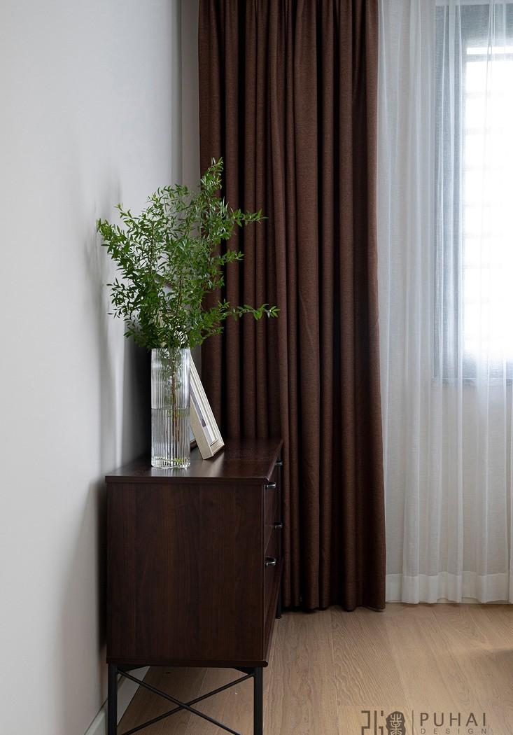 89㎡现代简约三居室，点亮生活的活力橙色沙发-30