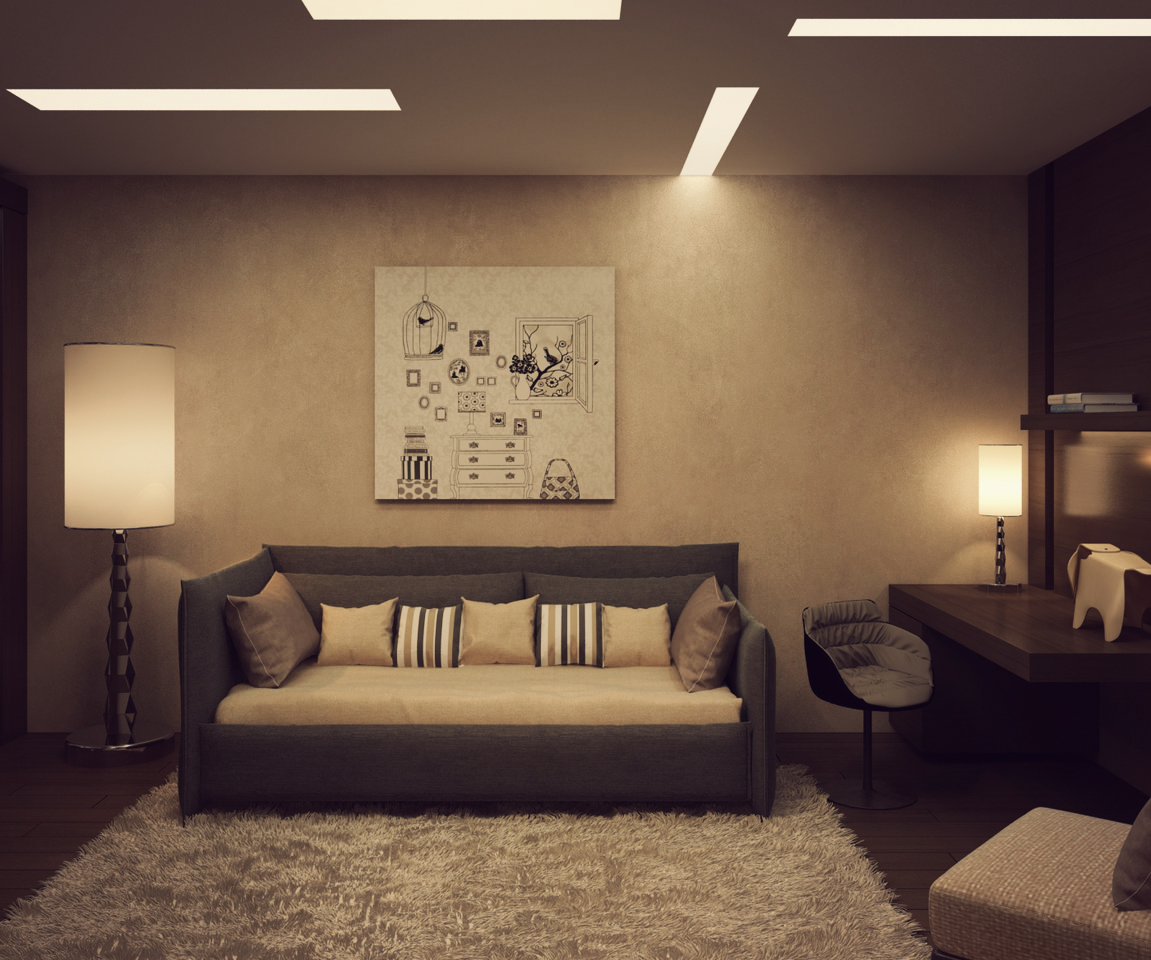 The interiors of the apartments are 360 m  in a residential complex Trilogy Alexandra Fedorova-2