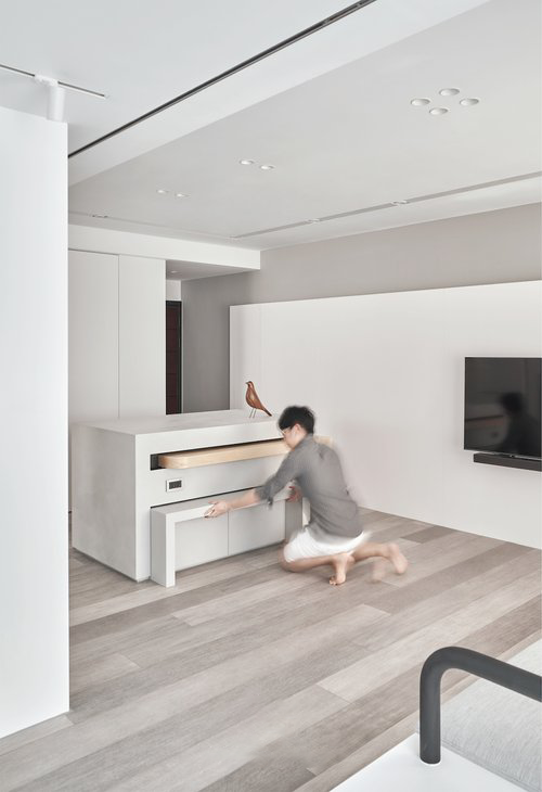 不定义空间的多功能小宅，62㎡旧房改造 | 虫点子新作-44