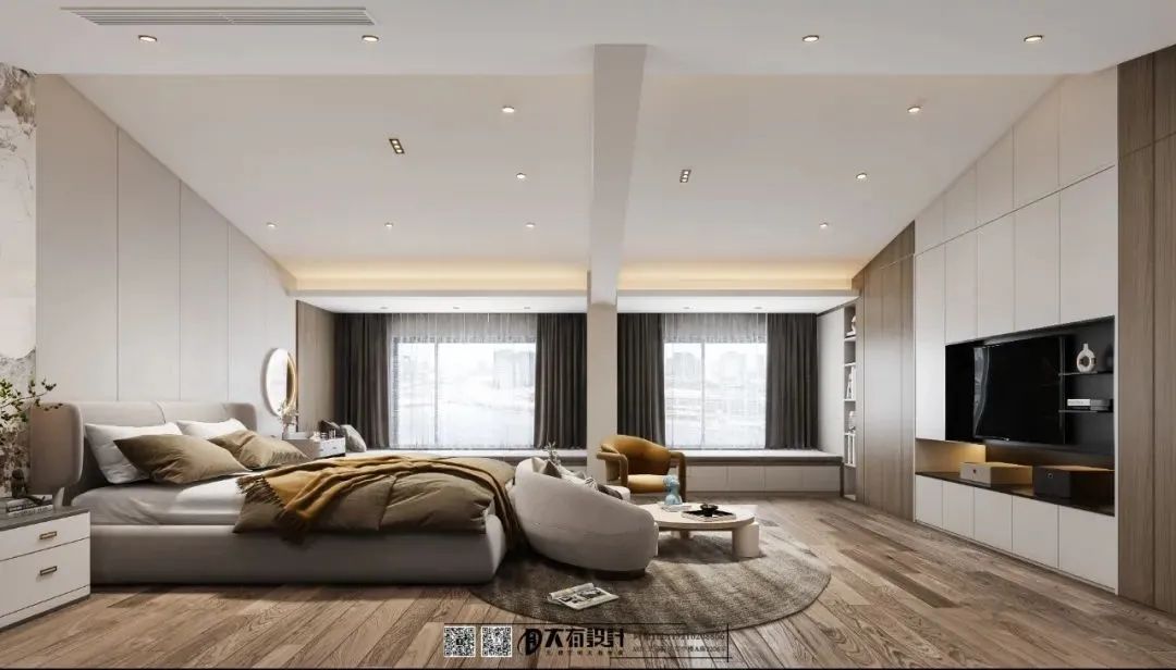 极简轻奢义乌 326㎡贵气住宅设计丨大有团队-30