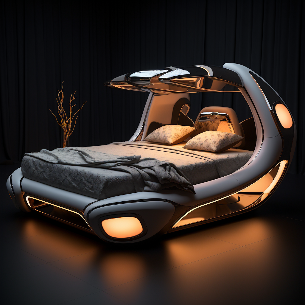 未来之梦:时尚科技床-20