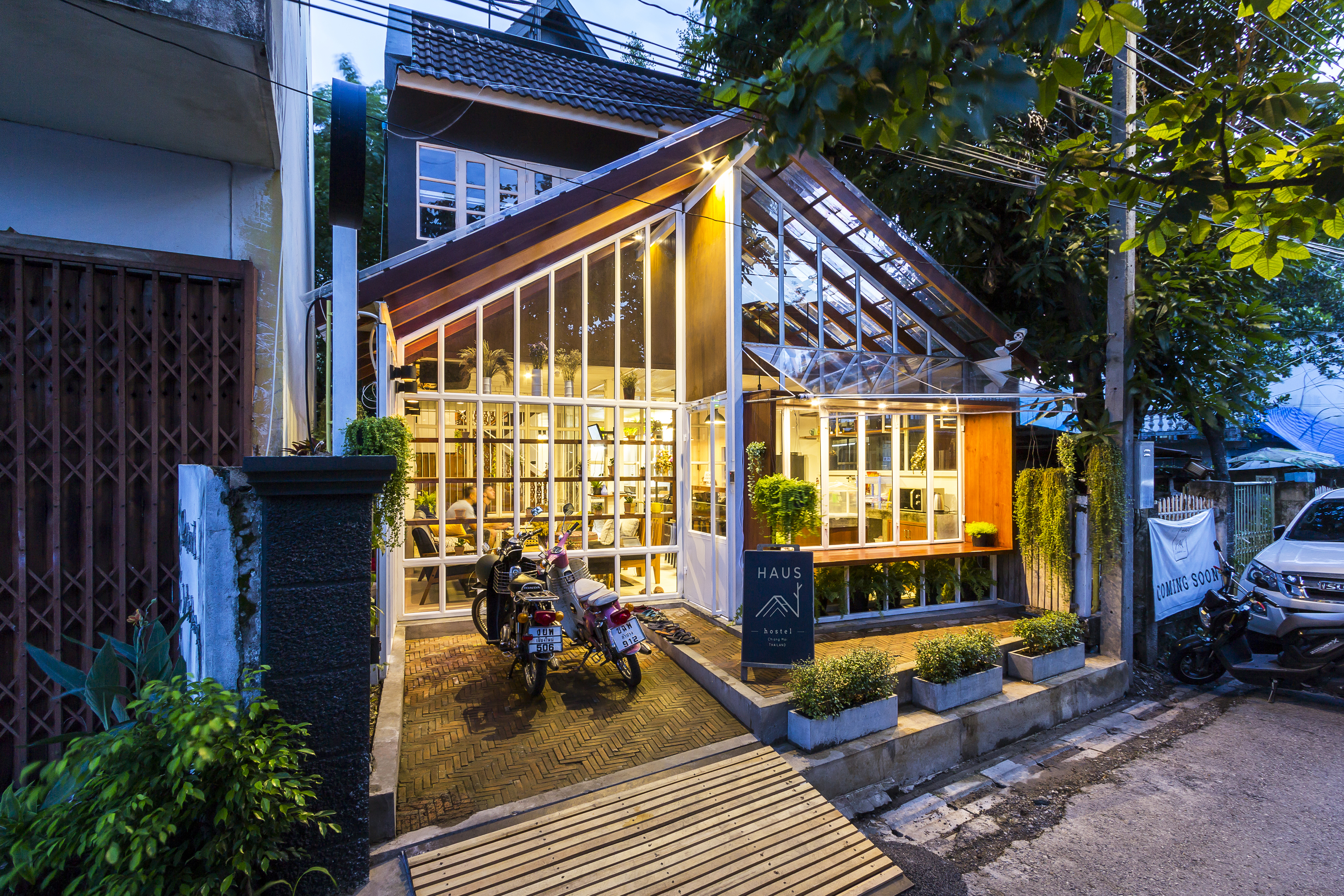 Haus Hostel 旧屋改造背包客之家丨泰国清迈丨Pantang Studio-42