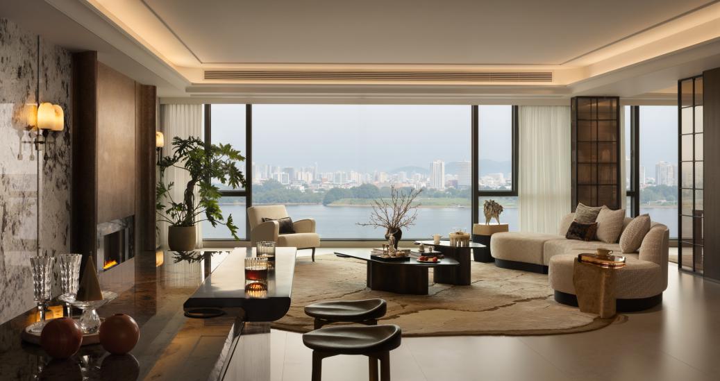 长沙中海阅湘台288㎡&253㎡样板间丨中国长沙丨硬装矩阵纵横,软装矩阵鸣翠MIX-16