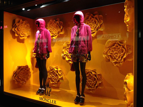 盟可睐 2014 春夏花卉橱窗-6