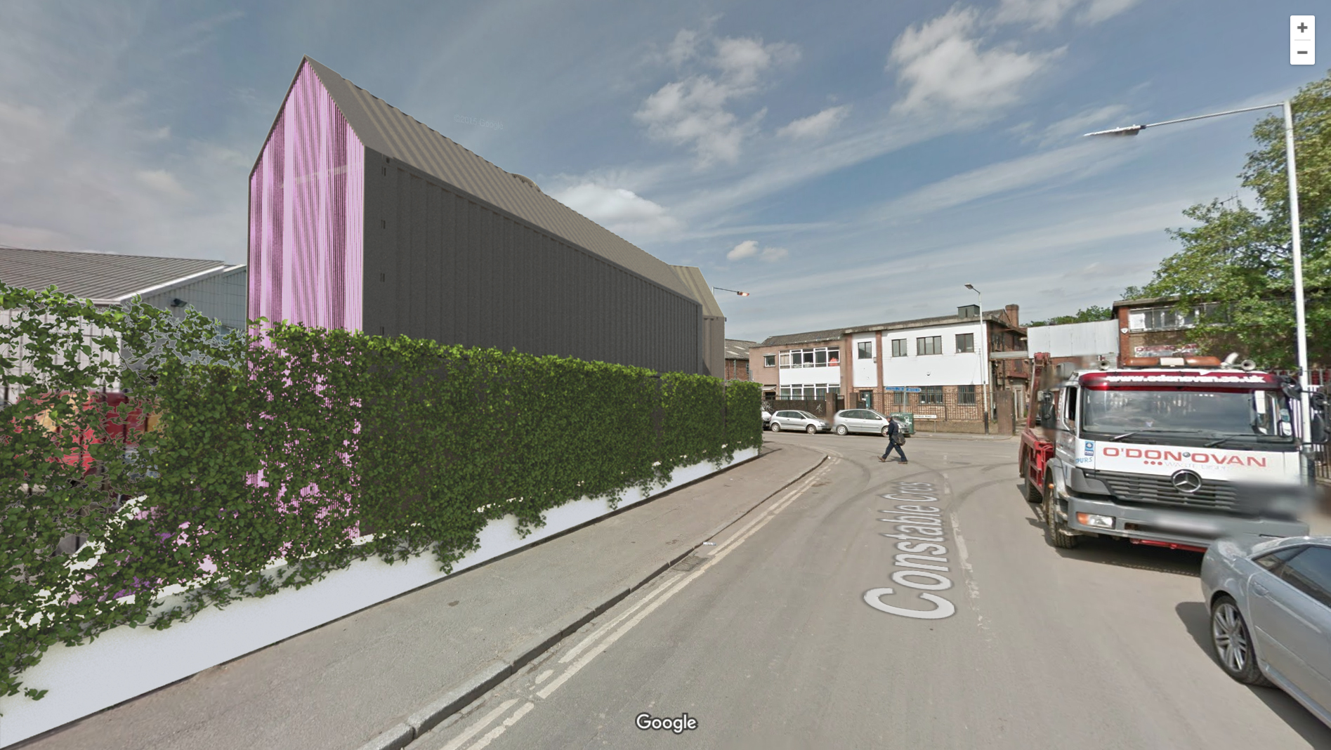 伦敦工业区废旧集装箱变身创意工作室-9