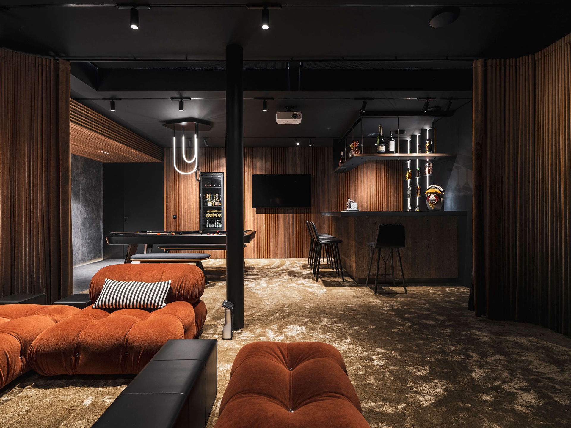 Villa gebouwd onder architectuur-18