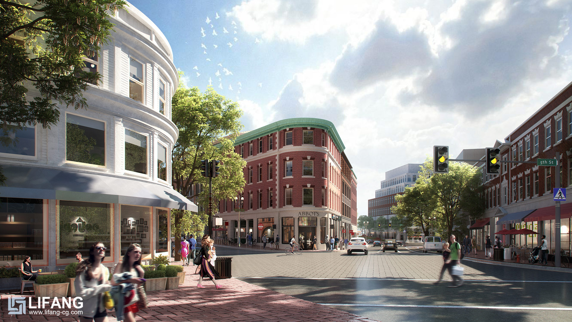 多元建筑设计呈现未来城市风貌丨LiFang Vision Technology Co.,Ltd-11