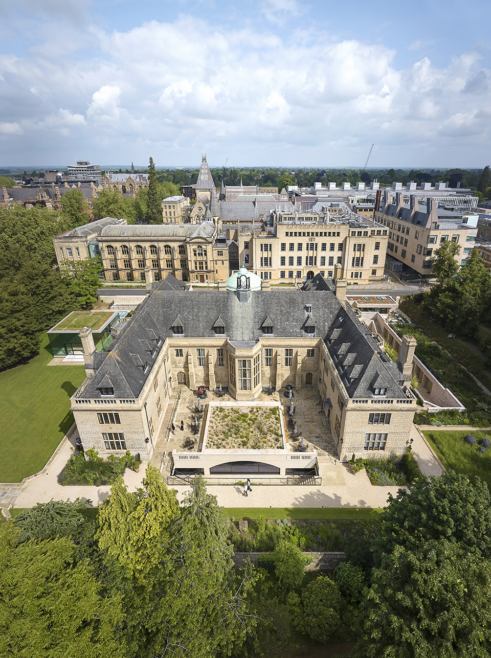 Rhodes基金会总部改造丨英国牛津丨Stanton Williams-3