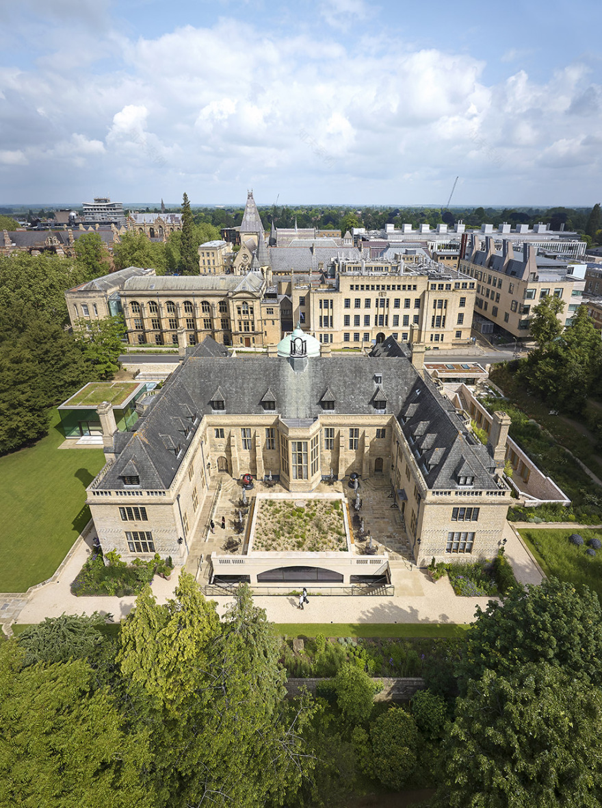 Rhodes基金会总部改造丨英国牛津丨Stanton Williams-3