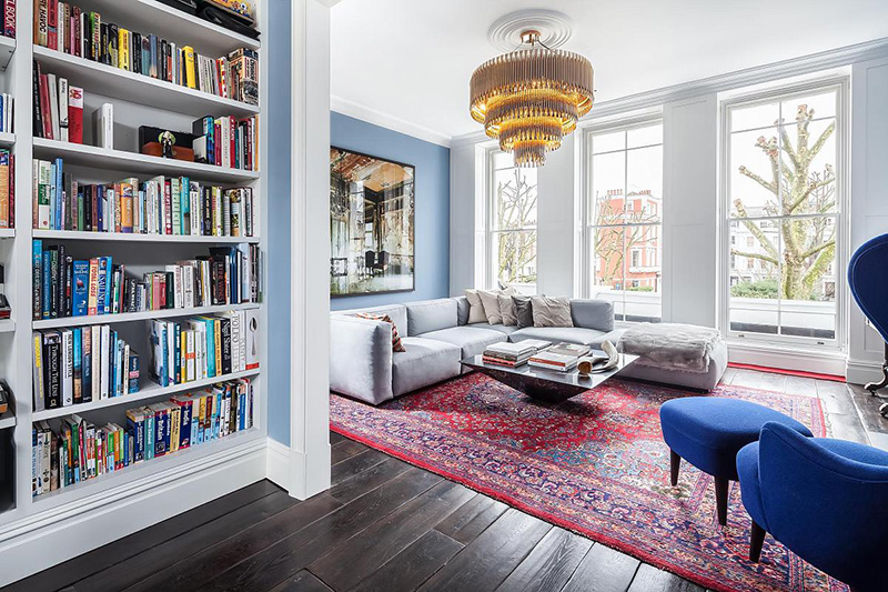 英国伦敦优雅现代设计住宅-23